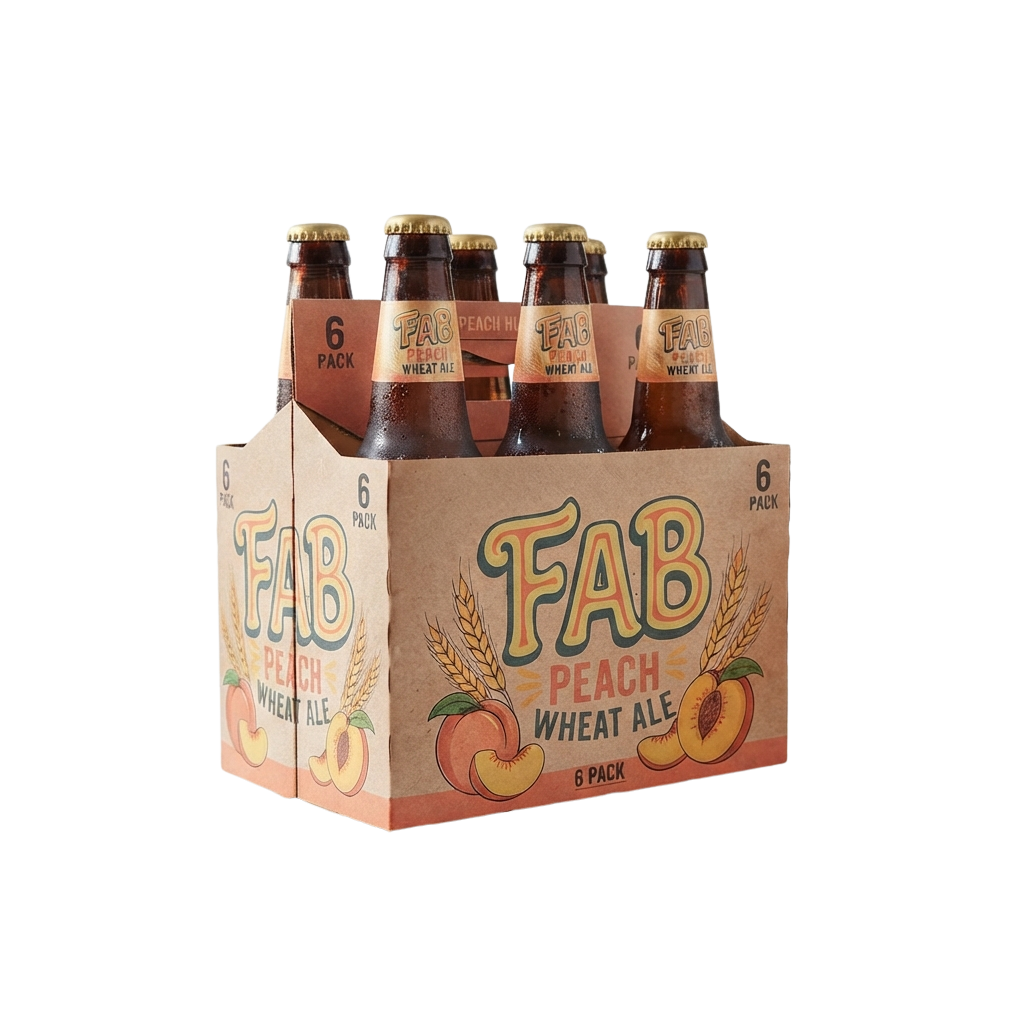 Fab Peach Wheat Ale 6 PK