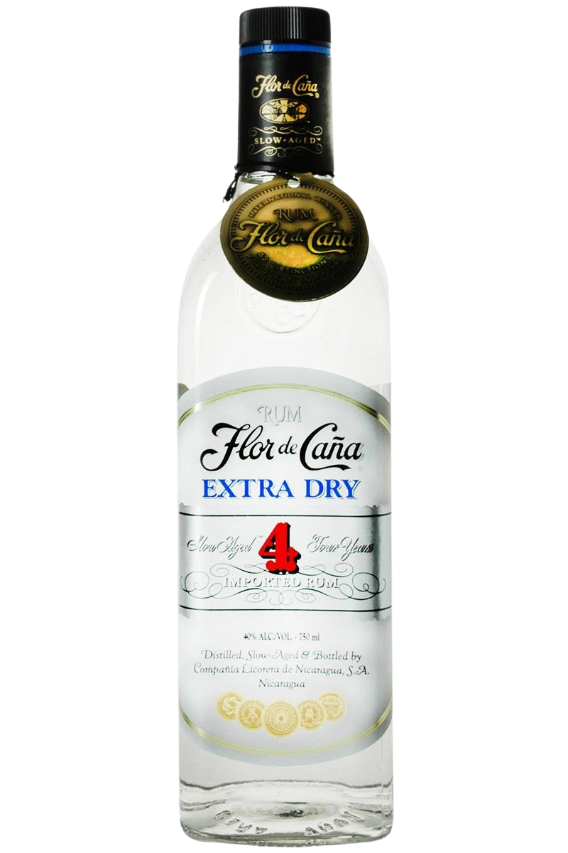 Flor De Cana White Rum 750 Ml